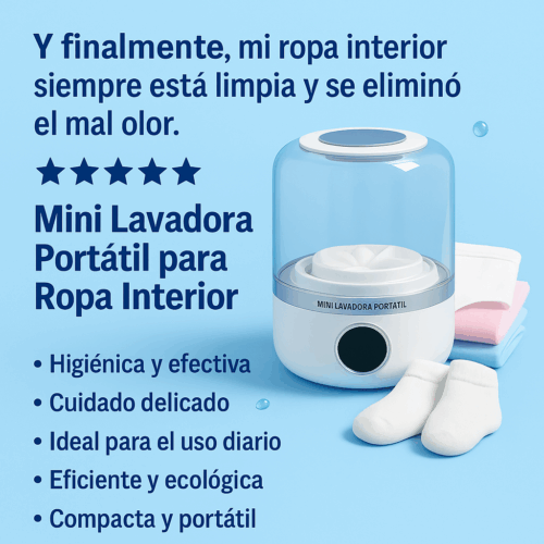 Mini Portable Underwear Washing Machine - Image 4